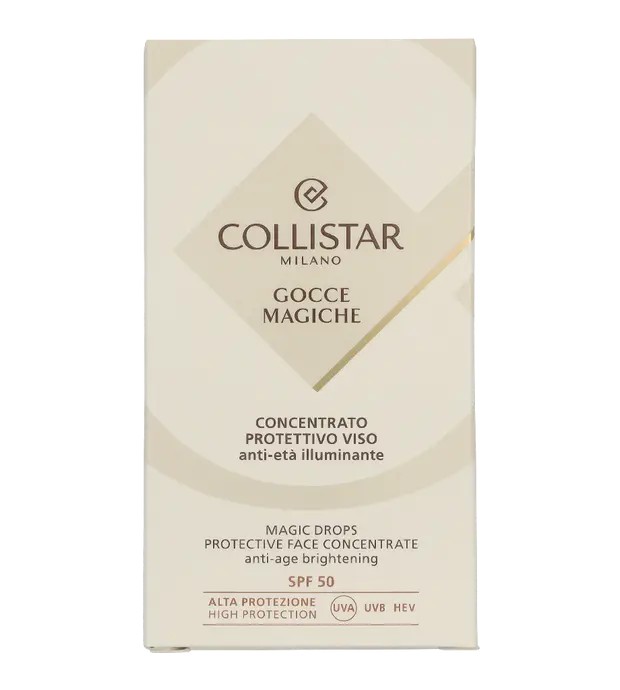Collistar MAGIC PROTECTIVE DROPS anti aging SPF50 30ml donna 30ml