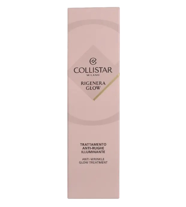 Collistar Rigenera Glow Trattamento Illuminante Antirughe Fluido illuminante per la pelle contro le rughe donna 50ml