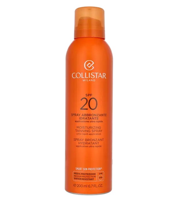 Collistar SPRAY BRONCEADOR hidratante SPF20 200ml unisex