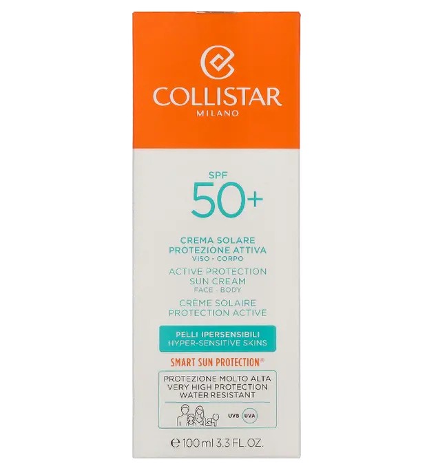 Collistar Crema Protezione Attiva Pelli Sensibili SPF 50 100ml