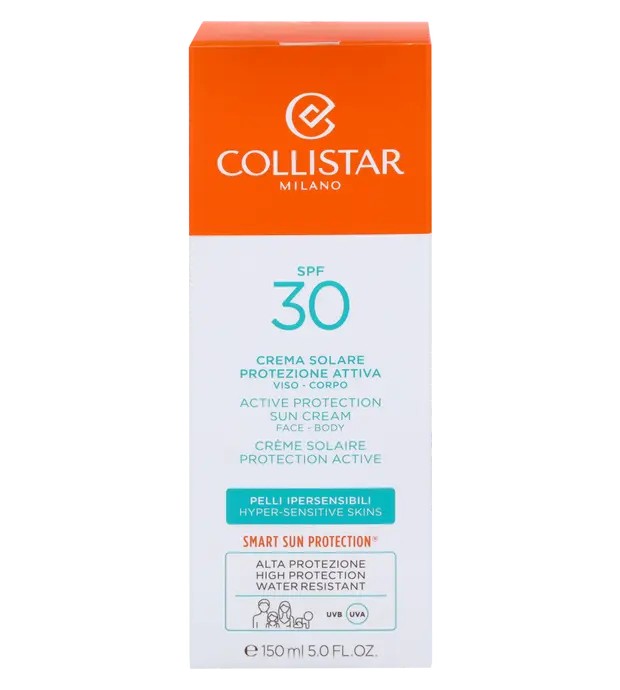 Collistar CREMA SOLAR proteccin activa rostrocuerpo SPF30 150ml donna