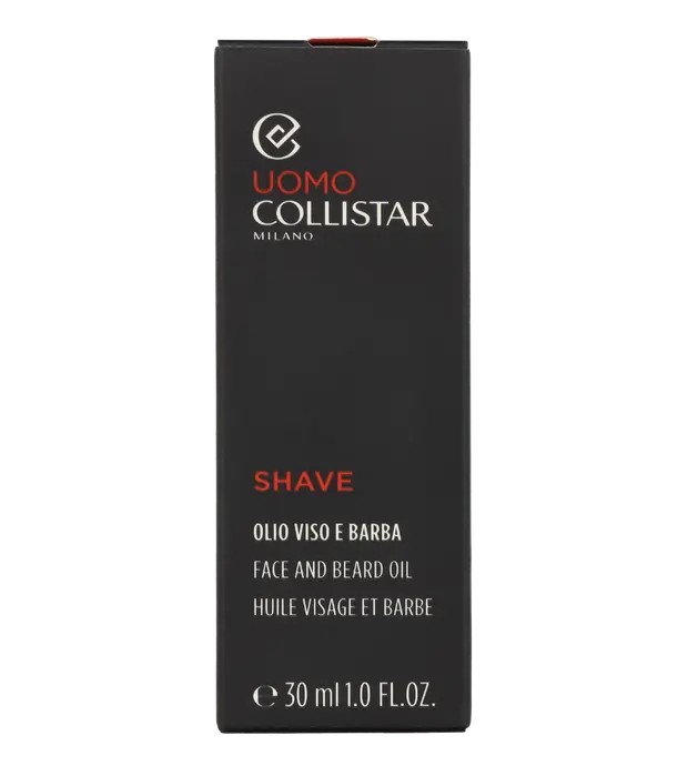 Collistar Uomo Viso E Barba Olio Olio idratante e nutriente per viso e barba uomo 30ml