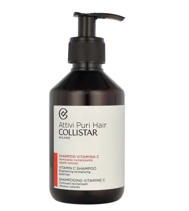 Collistar C Brightening Revitalizing Shampoo Shampoo illuminante per capelli colorati con vitamina donna 250ml