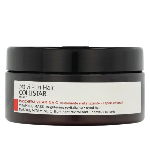 Collistar Maschera illuminante per capelli colorati con vitamina C Maschera Illuminante Rivitalizzante 200ml donna