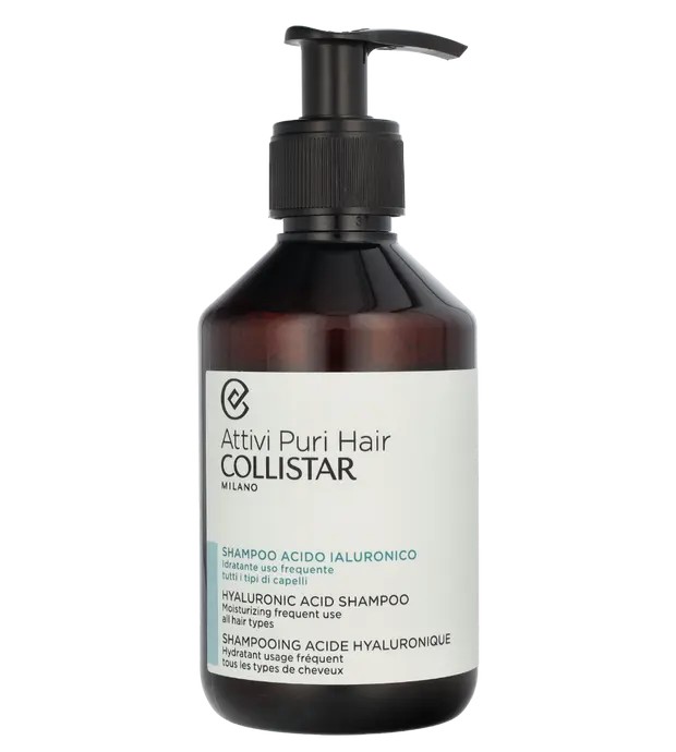 Collistar Attivi Puri Hyaluronic Acid Shampoo Shampoo idratante con acido ialuronico donna 250ml