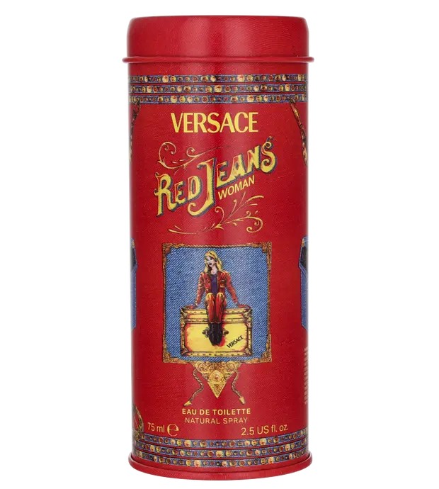 Versace Red Jeans Eau De Toilette 75 ml donna