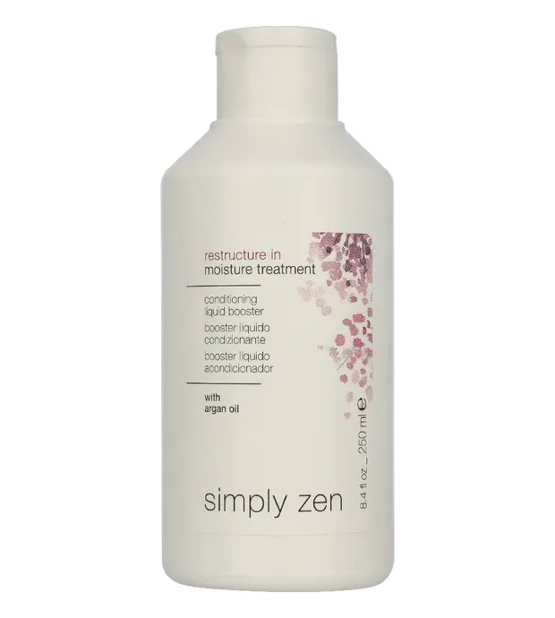 Simply Zen Restructure Balsamo idratante per capelli all'olio di argan adatto a tutti i tipi di capelli 250ml