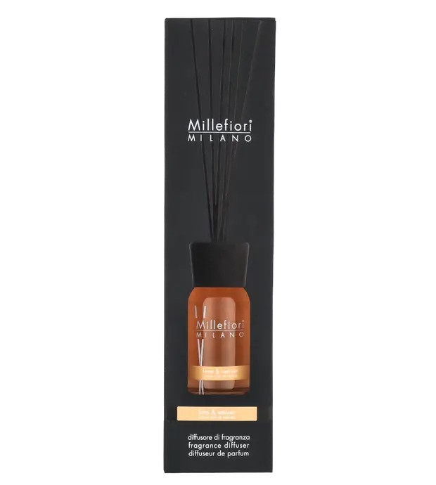 Millefiori Diffusore di lime e vetiver naturale Diffusore di aromi di lime e vetiver 100ml