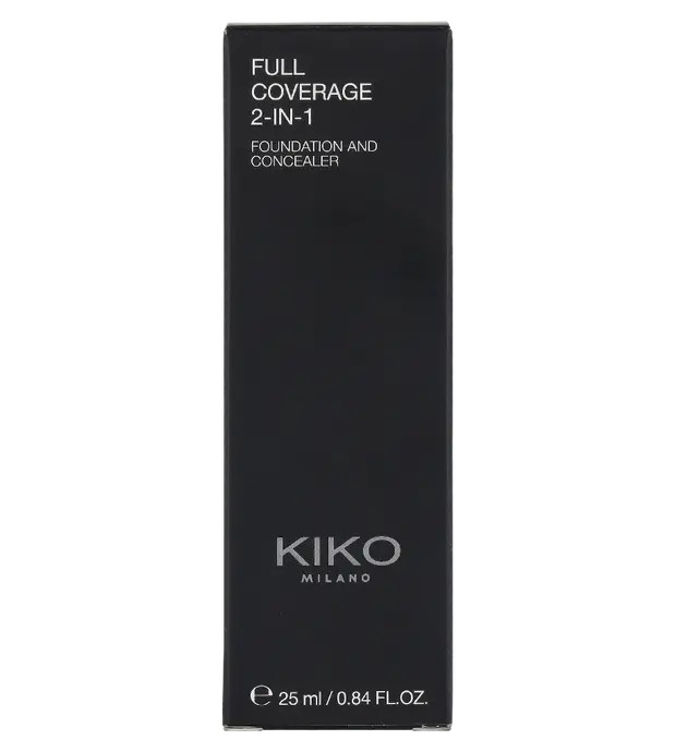 Kiko Milano Full Coverage 2 In 1 Foundation & Concealer WR30 25ml
