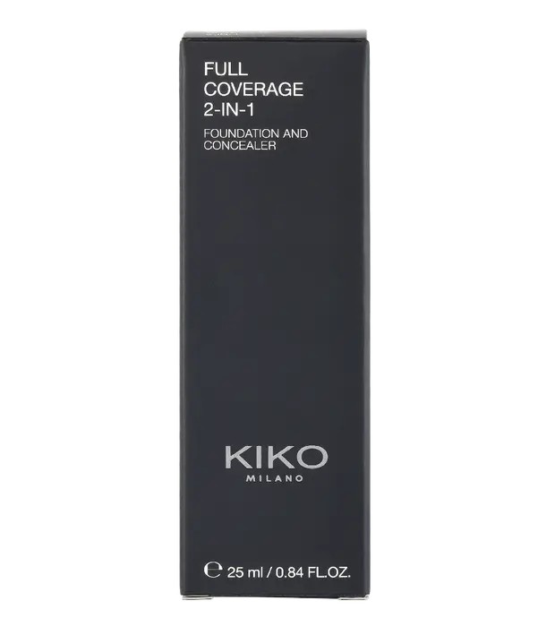 Kiko Milano Full Coverage 2 In 1 Foundation & Concealer N200 12g