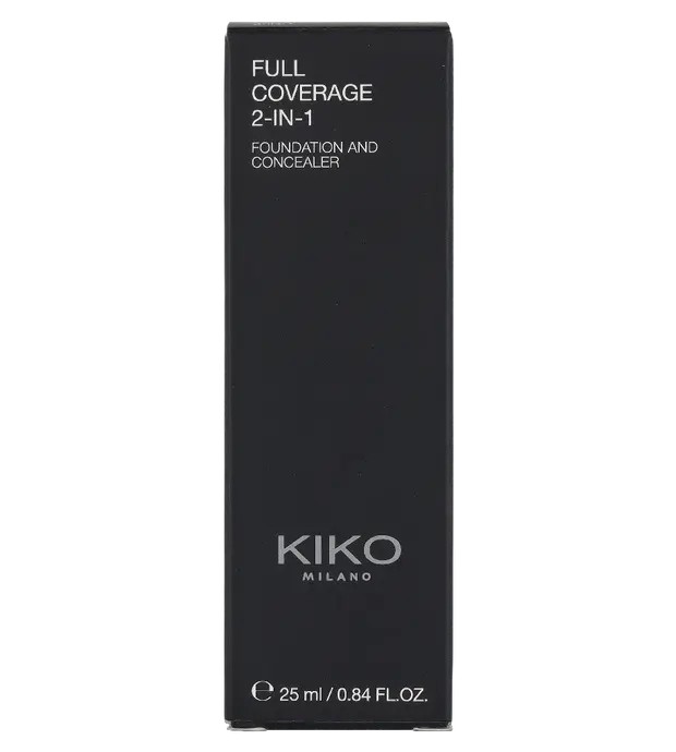 Kiko Milano Full Coverage 2 In 1 Foundation & Concealer N10 25ml