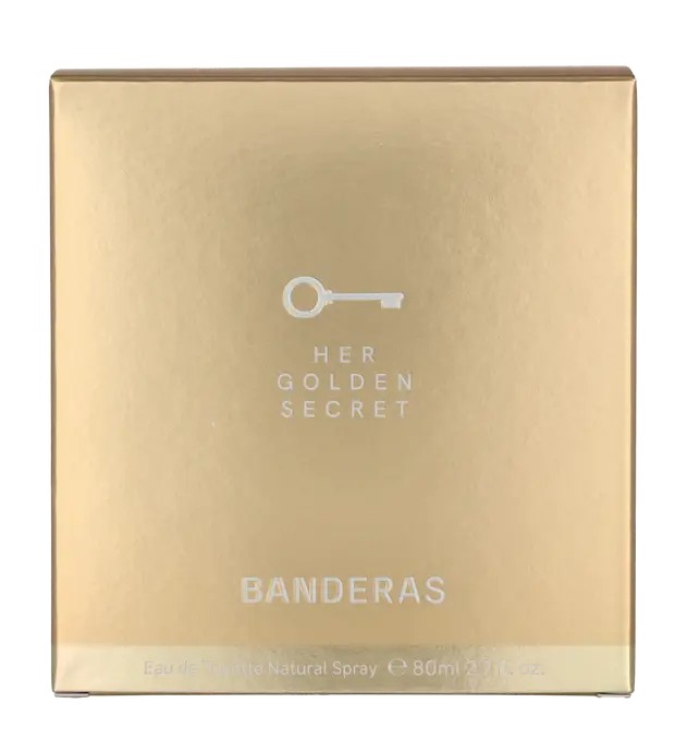 Antonio Banderas Gioco Golden Secret eau de toilette donna 80ml