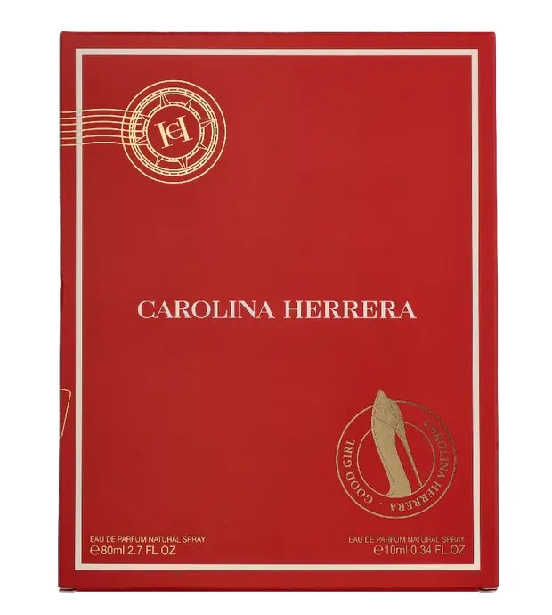 Carolina Herrera Good Girl Giftset eau de parfum Spray 80ml eau de parfum Spray 10ml 30ml