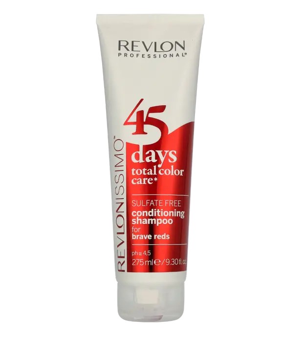 Revlon 45 DAYS conditioning shampoo for brave reds 275 ml Unisex