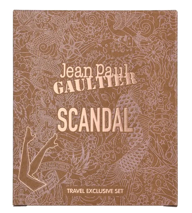 Jean Paul Gaultier Scandal SET eau de parfum 80ml + eau de parfum miniatura 20ml donna