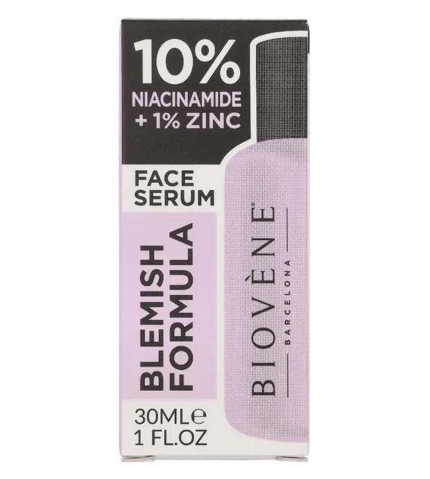 Biovene Blemish Formula 10% Niacinamide 1% Zinc Face Serum 100ml