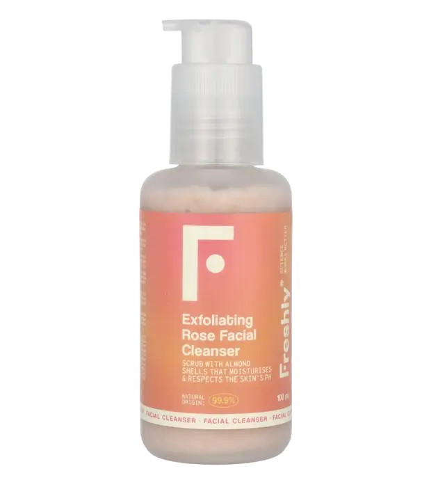 Freshly Cosmetics Exfoliating Rose Facial Cleanser 100ml