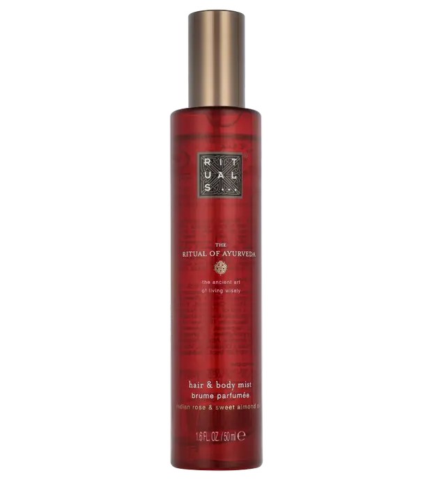 Rituals Ayurveda Blissfull Hair & Body Mist Indian Rose & Sweet Almond Oil 10g