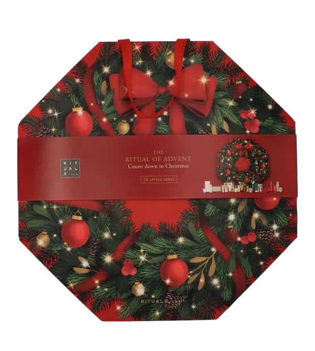 Rituals Wreath Advent Calendar 24 Various Body Care Products 50ml