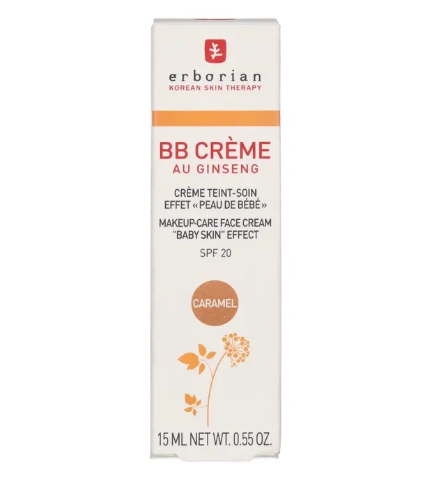 Erborian BB Cream Au Ginseng 5-In-1 Baby Skin Effect SPF20 15ml Caramel