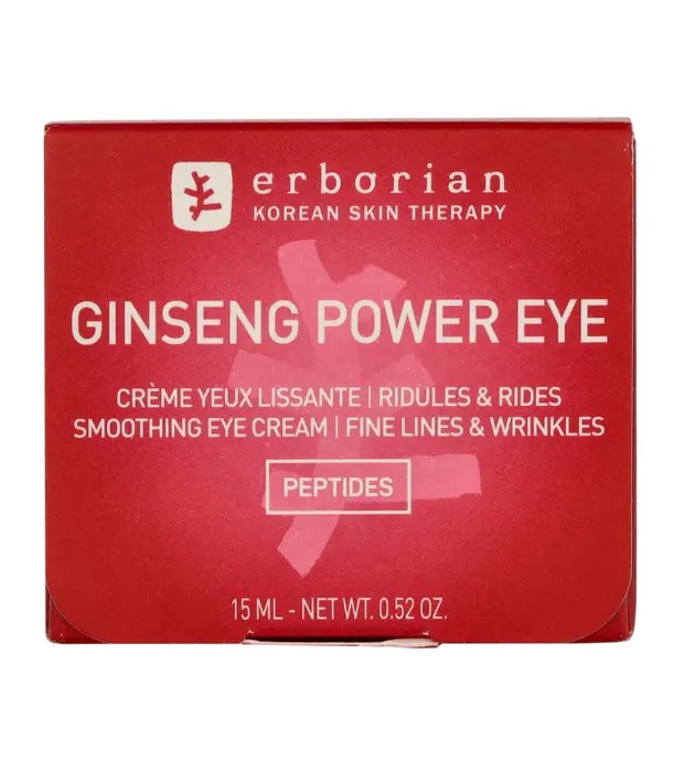 Erborian Ginseng Power Eye Peptides Smoothing Eye Cream - Crema contorno occhi levigante 15ml donna