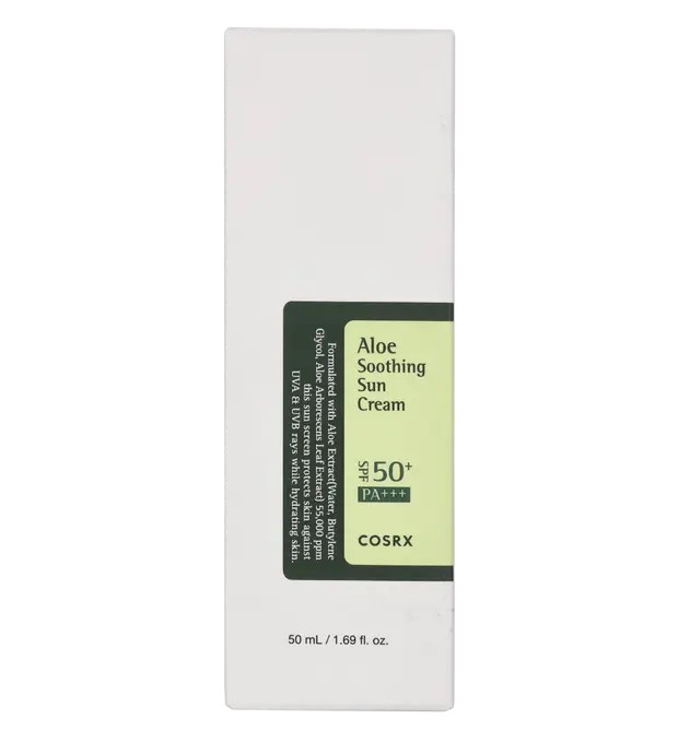 COSRX Aloe SPF 50 Pa Crema Solare Lenitiva Crema solare lenitiva donna 50ml