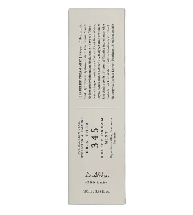 Dr.Althea 345 Relief Cream Mist - Spray idratante per il viso