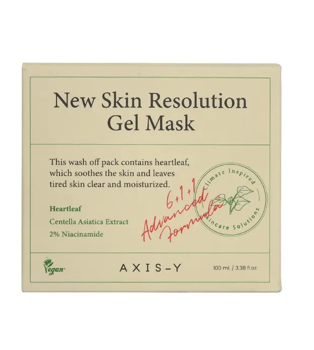Axis-y NUOVA maschera gel SKIN RESOLUTION 100ml unisex