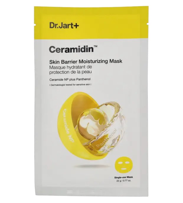 Dr.jart+ Maschera idratante barriera cutanea CERAMIDIN 22gr unisex