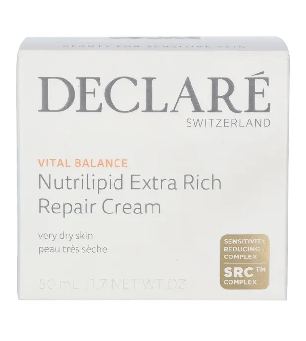 Declare Vitalbalance Nutrilipid Extra Rich Repair Cream 50ml Very Dry Skin