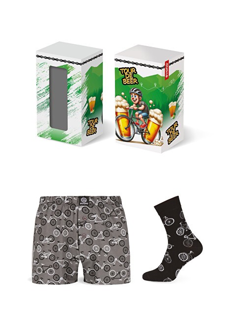 Evona Set regalo - pantaloncini e calzini SET BIKES - Taglia: XXL uomo