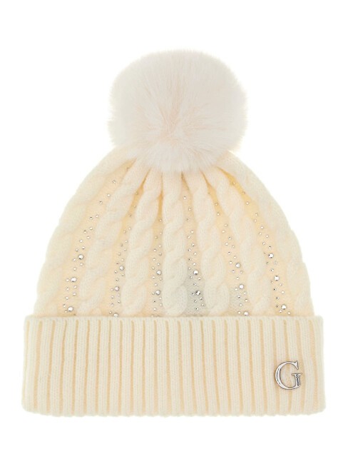 Guess Cappello da donna AW5385POL01-WHI - Taglia: L donna
