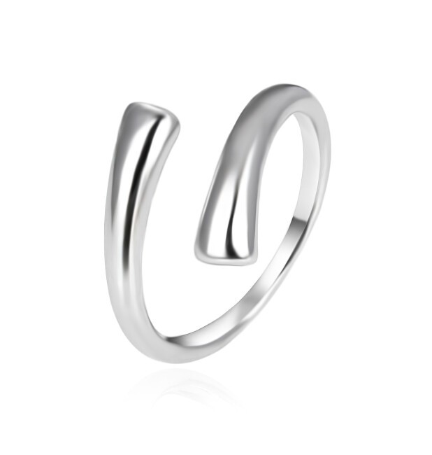 Agato Anello minimalista aperto in argento AGT-R53X - Circonferenza: 57 mm donna