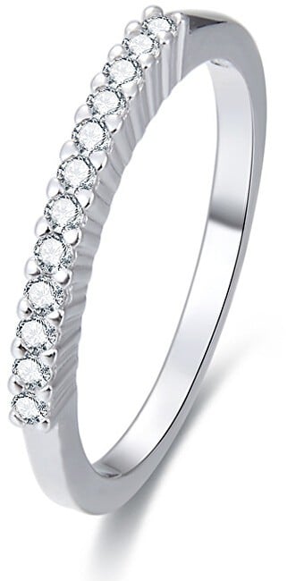 Beneto Anello in argento con cristalli AGG187 - Circonferenza: 58 mm donna