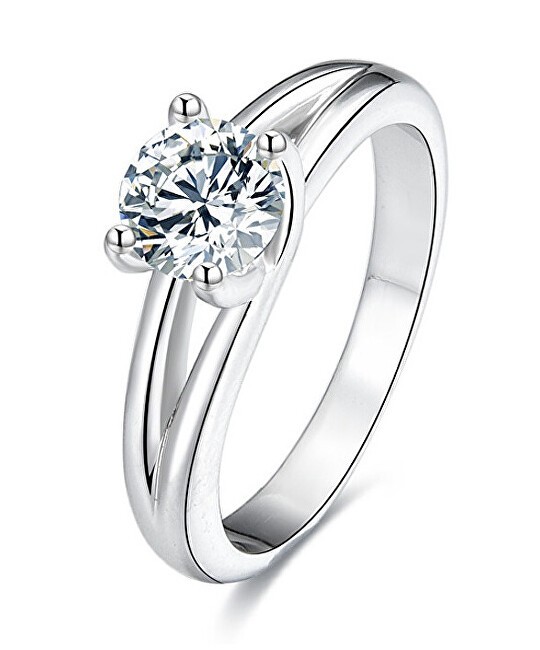Benet Anello in argento con cristilla AGG198 - Diametro: 54 mm donna