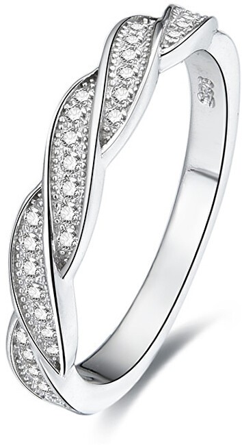 Benet Anello in argento con cristilla AGG184 - Diametro: 56 mm donna