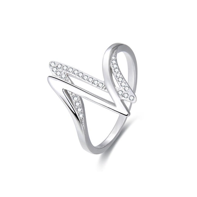 Benet Anello in argento con zirconi AGG143 - Diametro: 58 mm donna