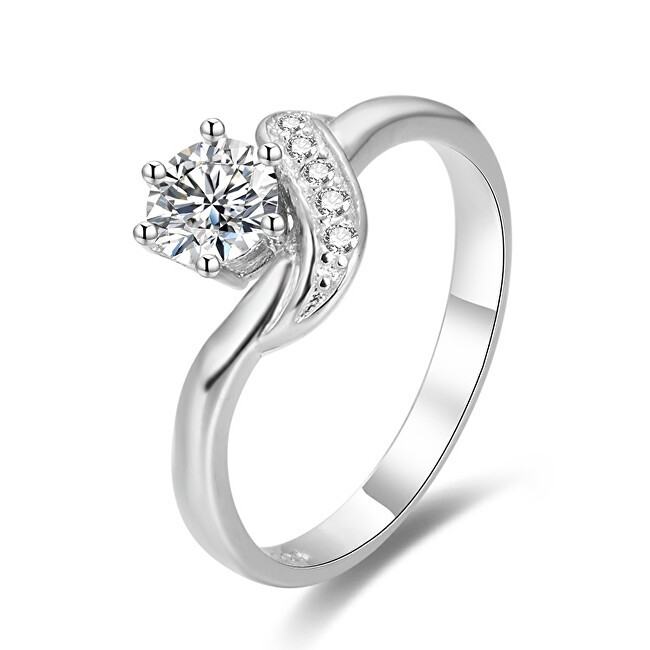 Benet Anello in argento con zirconi AGG345 - Diametro: 54 mm donna