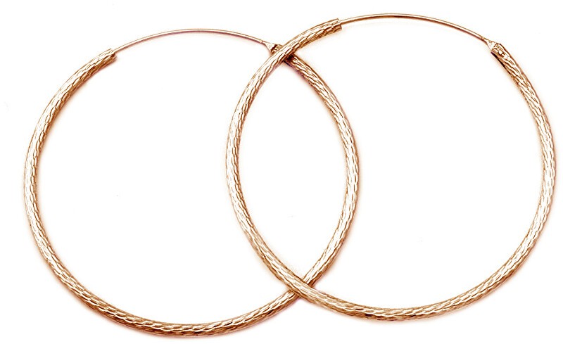 Beneto Orecchini di luxo in bronzo e argento AGUC1240/N-ROSE - Diametro: 4,5 cm donna