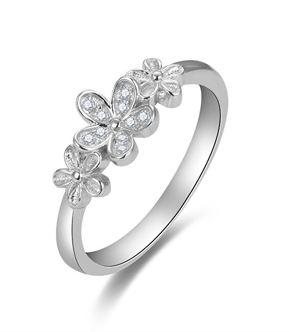Beneto Incantevole anello in argento con zirconi AGG465 - Circonferenza: 60 mm donna
