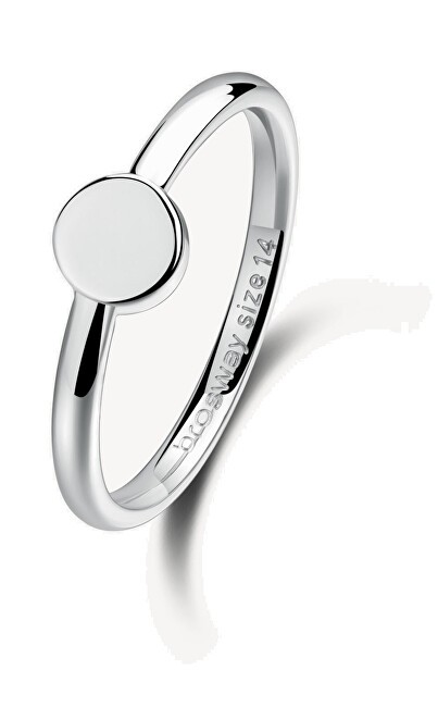 Brosway Anello minimalista in acciaio Essential BNL123 - Diametro: 52 mm donna