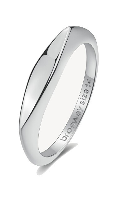Brosway Anello in acciaio Essential BNL121 - Circonferenza: 60 mm donna