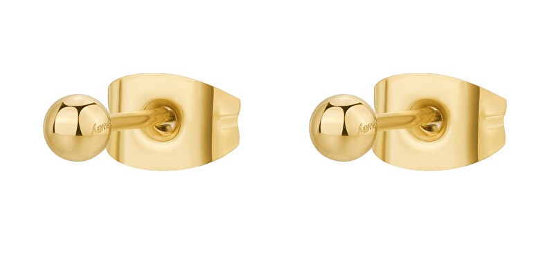 Brosway Orecchini minimalisti placcati oro Essential BNL11 - Diametro: 0.6 cm donna