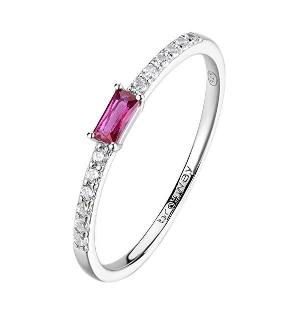 Brosway Incantevole anello in argento con zirconi Fancy Passion Ruby FPR143 - Circonferenza: 54 mm donna
