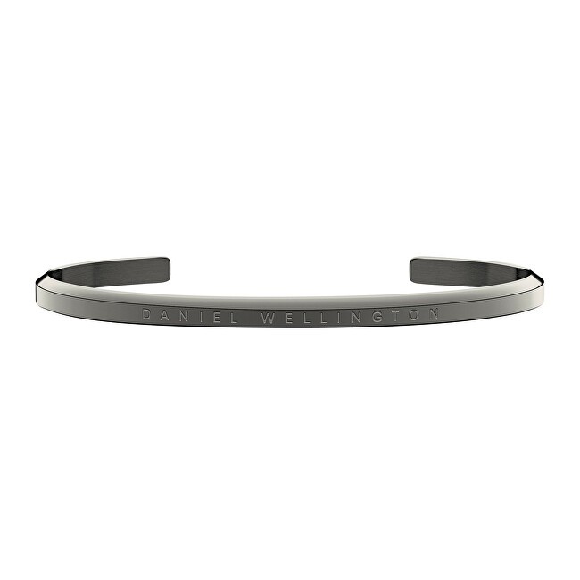 Daniel Wellington Bracciale classico in antracite massiccio, modello DW0040000 - Dimensioni: L: 18,5 cm donna