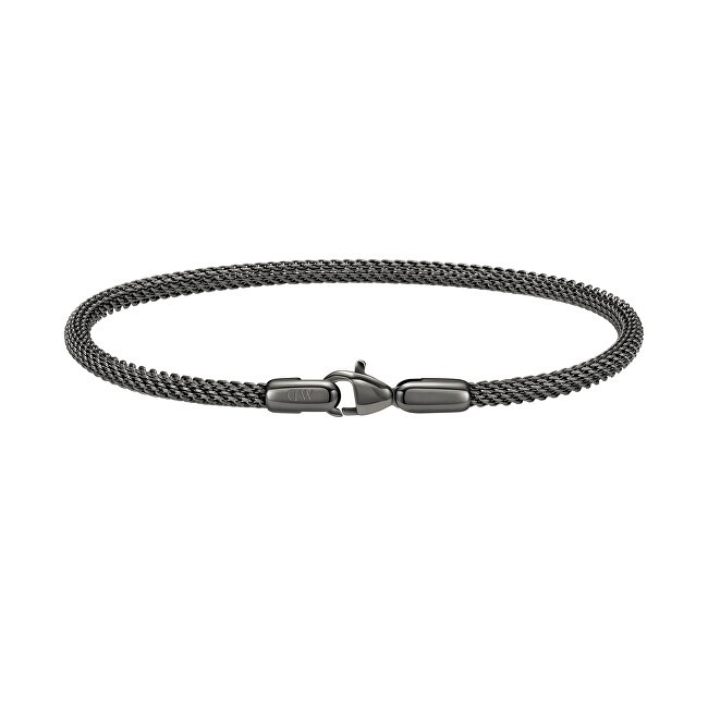 Daniel Wellington Bracciale in acciaio grafite Fashion Mesh Perfect Pair DW0040070 - Lunghezza: 17.5 cm uomo
