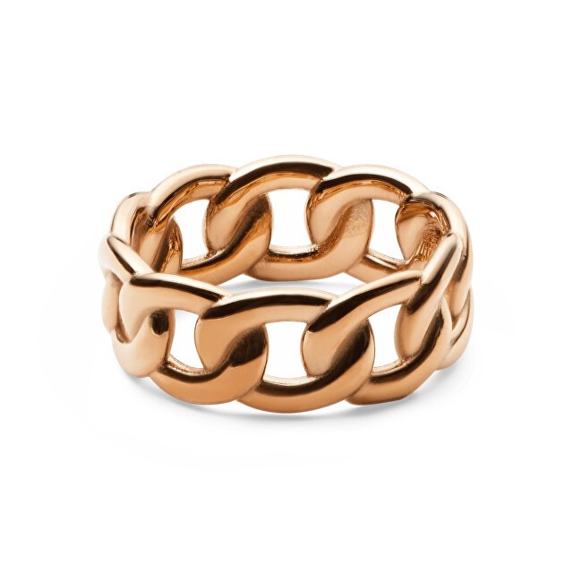 Daniel Wellington Anello di lusso in bronzo con catena spessa DW0040081 - Diametro: 56 mm unisex