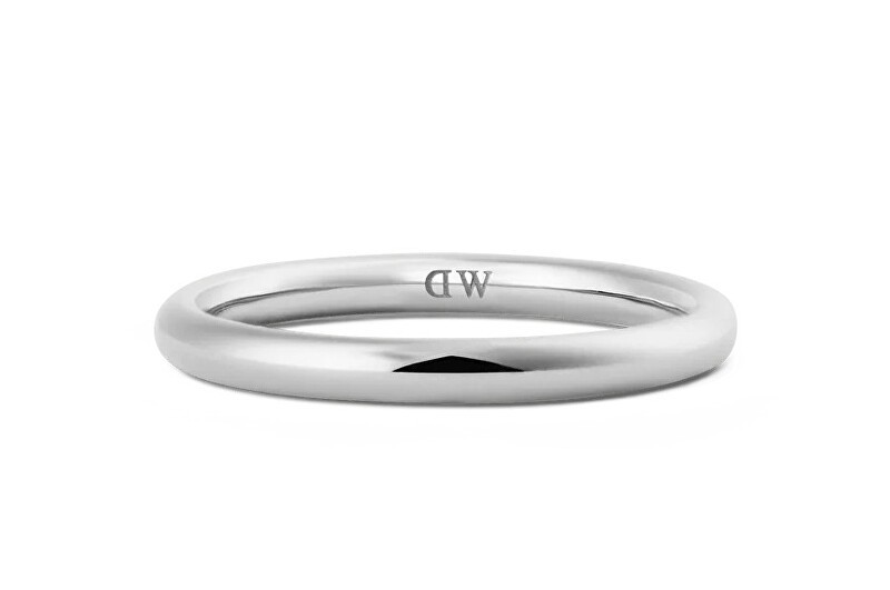 Daniel Wellington Anello minimalista unisex in acciaio Arch DW0040189 - Circonferenza: 58 mm unisex