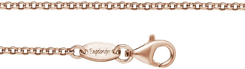 Engelsrufer Catena in argento dorato rosa ERN-R - Lunghezza: 60 cm donna