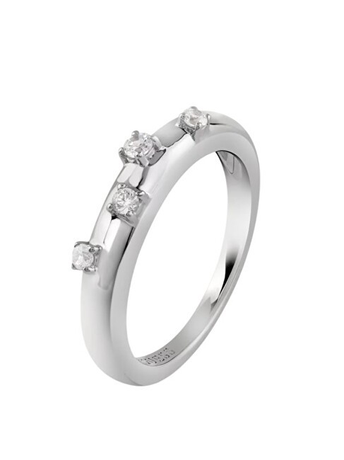 Guess Anello in argento con cristalli Nuances JSBR04542JWRH - Circonferenza: 52 mm donna